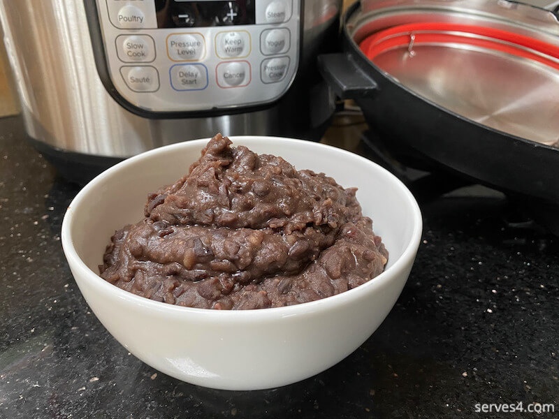 How to make Red Bean Paste (Hong Dou Sha | 红豆沙) in the Instant Pot