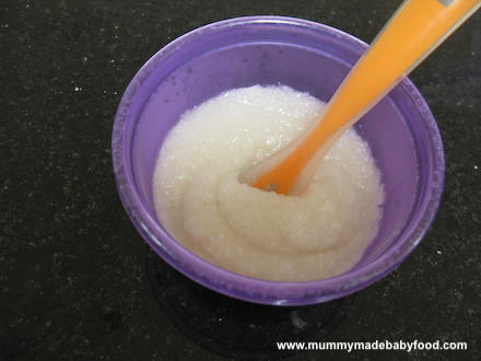 Baby Rice Recipe: Rice Cereal