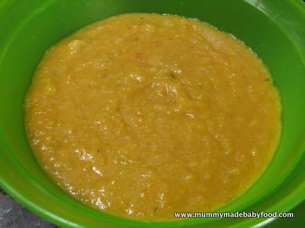 Baby Soup Recipes: Root Vegetable and Lentil Soup - Babies