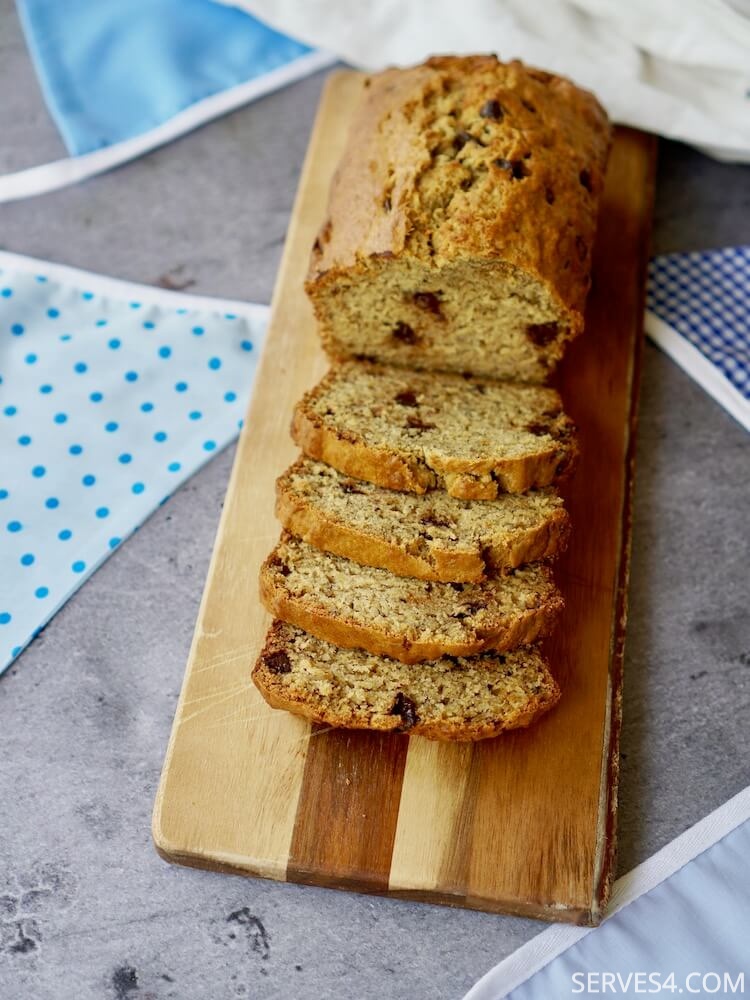 Banana Bread with Chocolate Chips