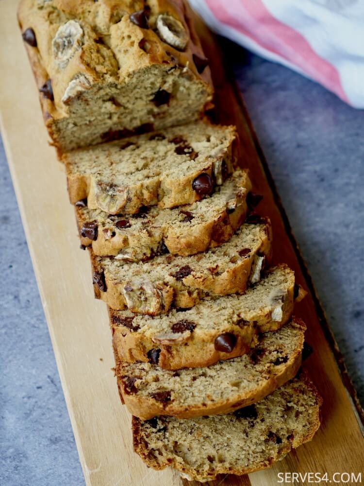 Banana Bread with Chocolate Chips