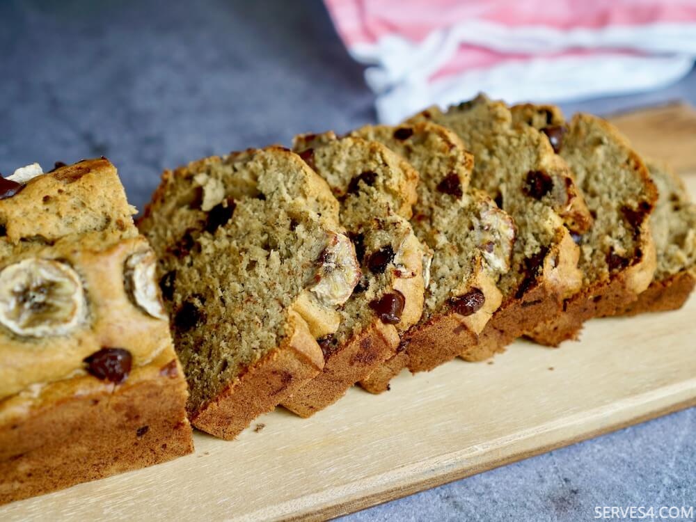 Banana Bread with Chocolate Chips