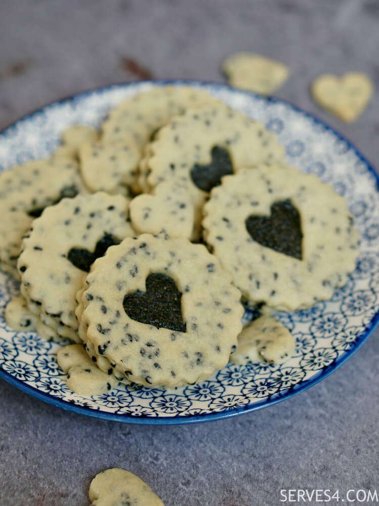 Black Sesame Cookies