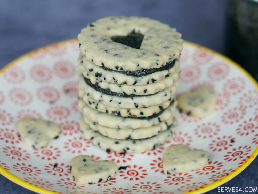 Black Sesame Cookies