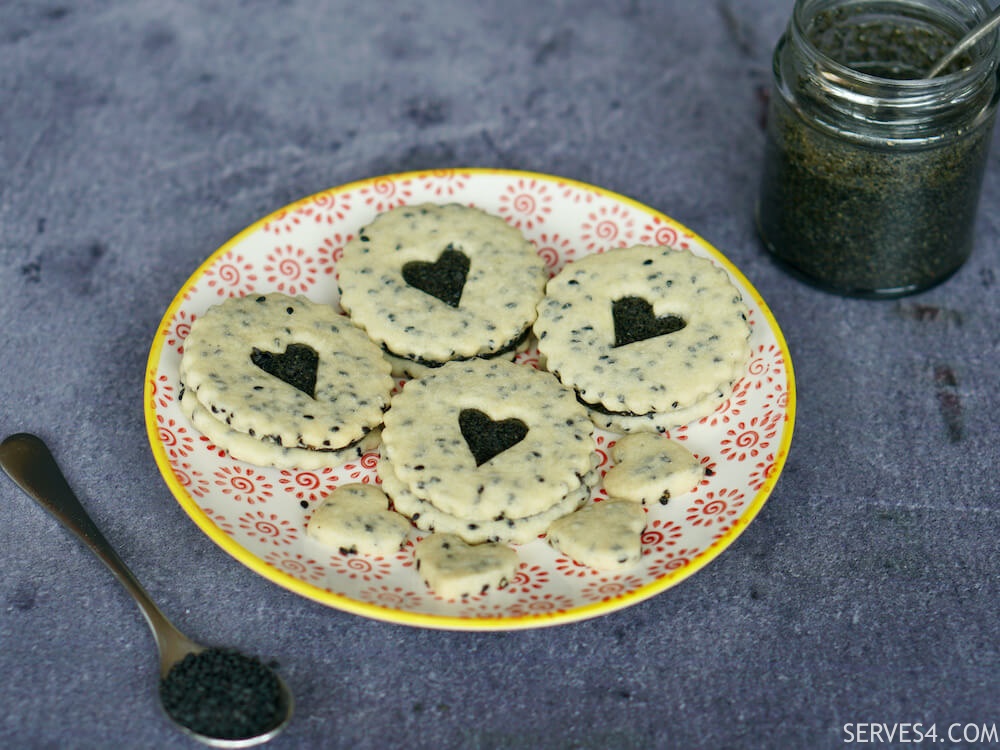 Black Sesame Cookies