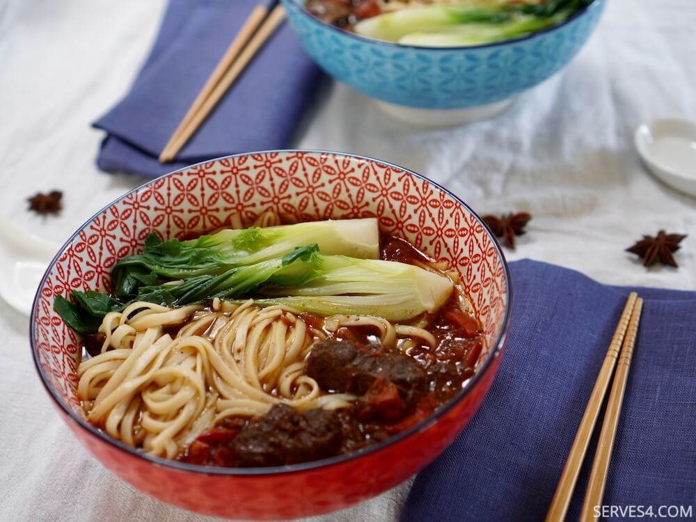 Braised Beef Noodle Soup (红烧牛肉面)
