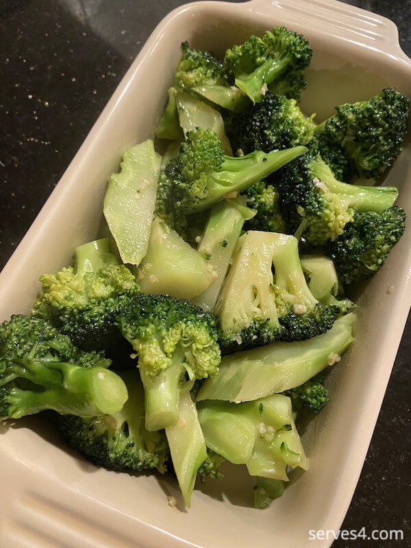 Broccoli with Oyster Sauce