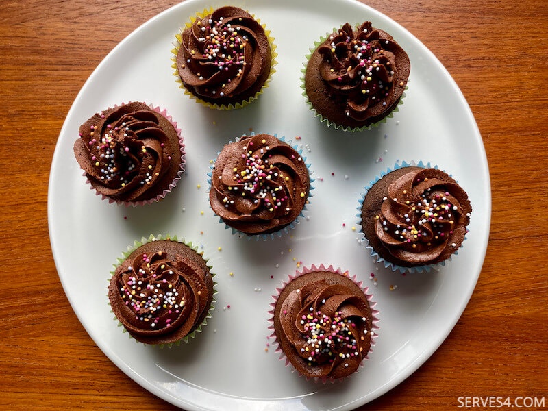 Chocolate Cupcakes with Chocolate Buttercream