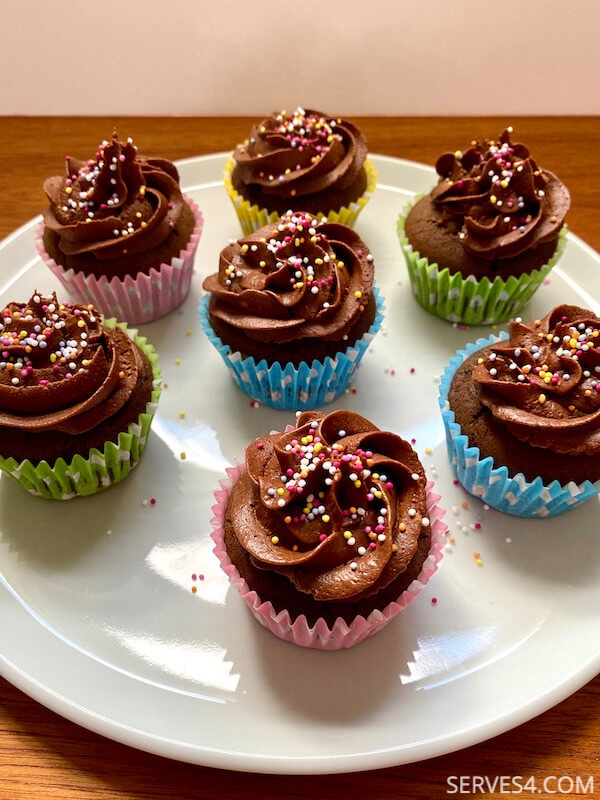 Chocolate Cupcakes with Chocolate Buttercream