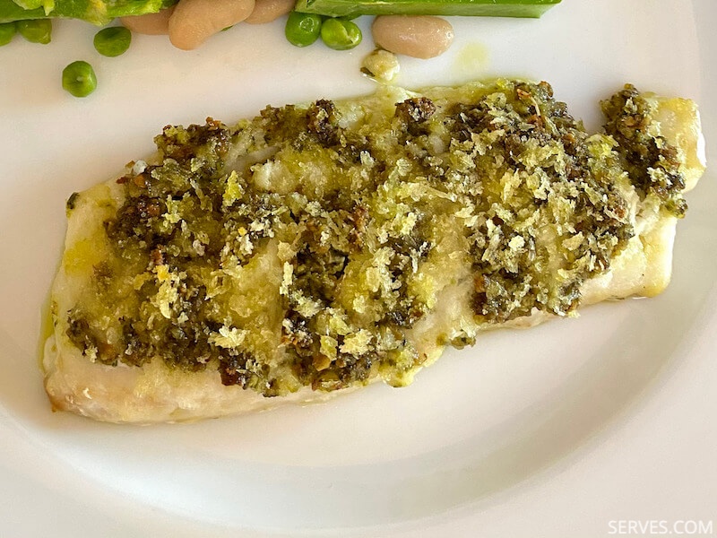 Cod with pesto is a super simple and quick and easy dish, perfect for weeknight dinners.