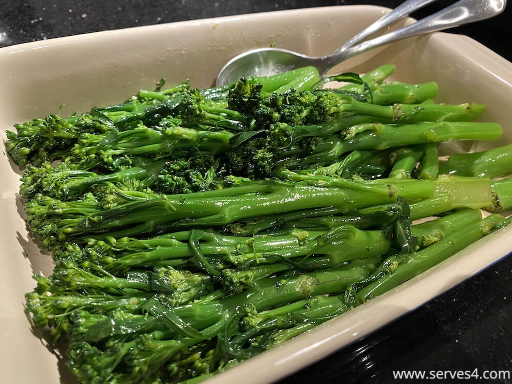 Best Family Vegetarian Recipes: Sesame Soy Broccolini