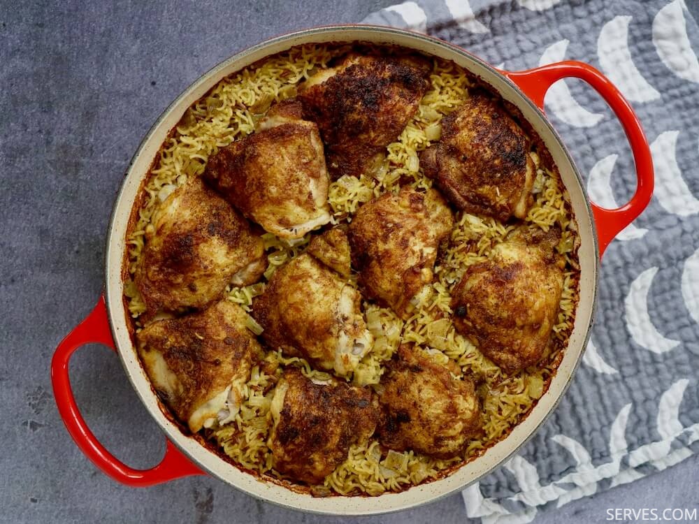 Easy Curried Chicken and Rice