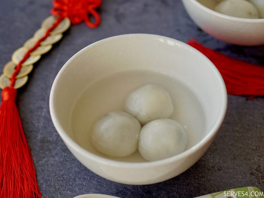 Rice and Noodle Recipes: Glutinous Rice Balls with Black Sesame (Tang Yuan | 汤圆)