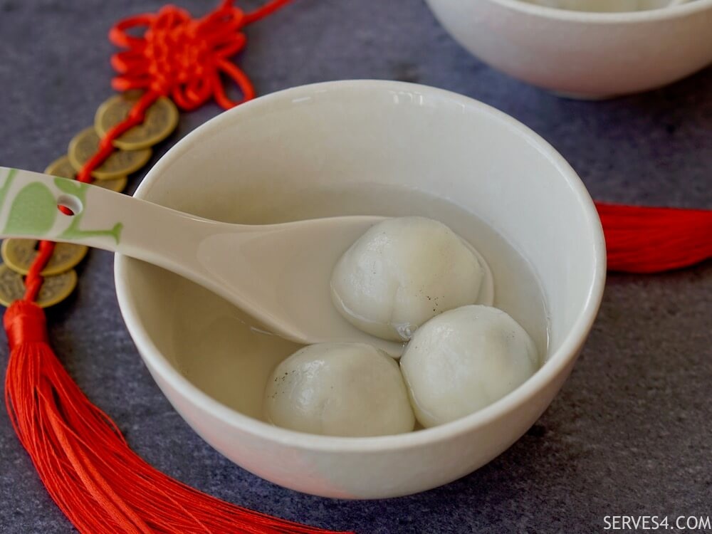 Rice and Noodle Recipes: Glutinous Rice Balls with Black Sesame (Tang Yuan | 汤圆)