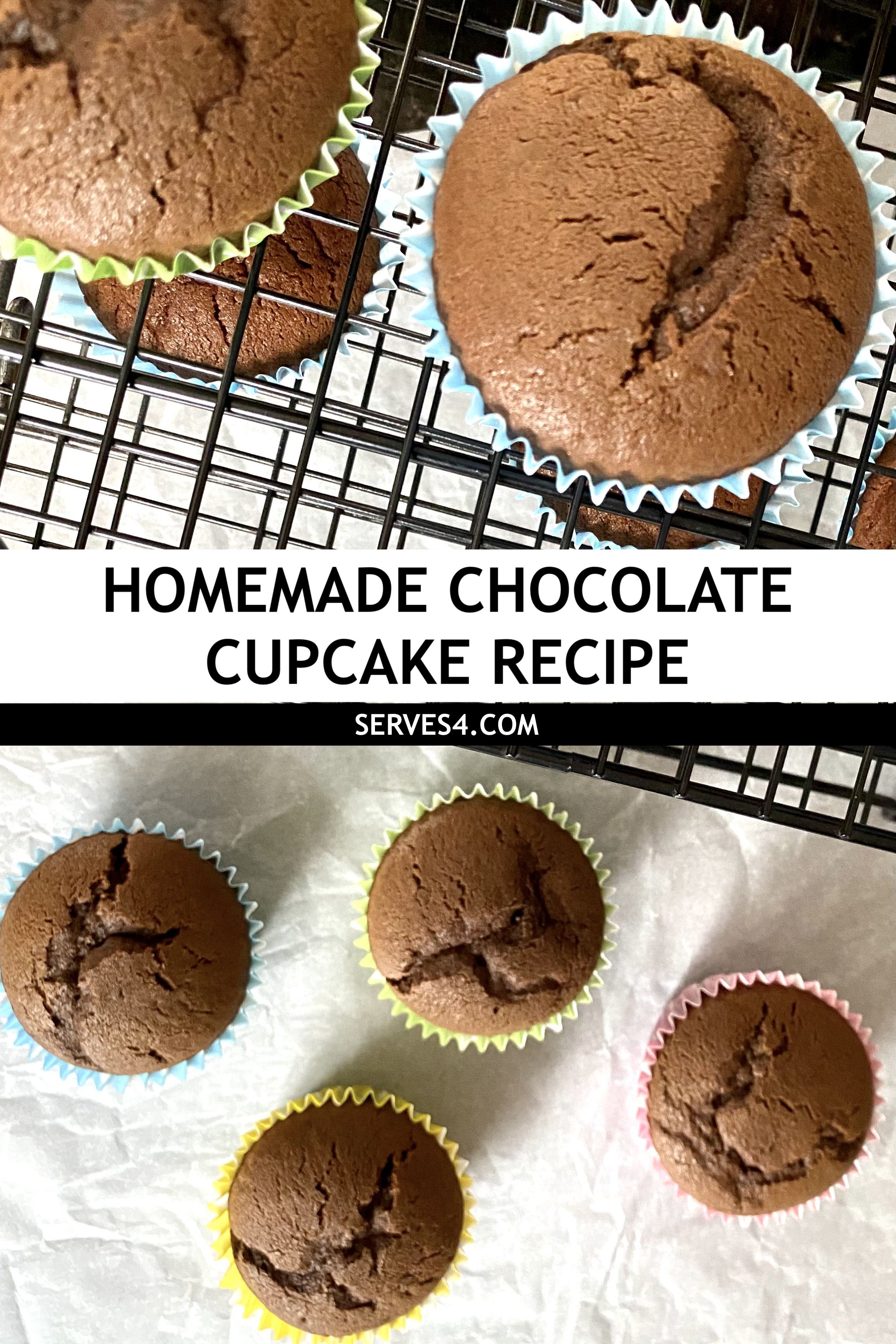 Homemade Chocolate Cupcake Recipe