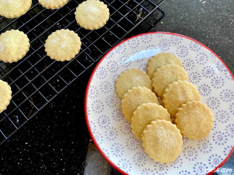 Learn how to make shortbread cookies with this super easy recipe using only three ingredients.