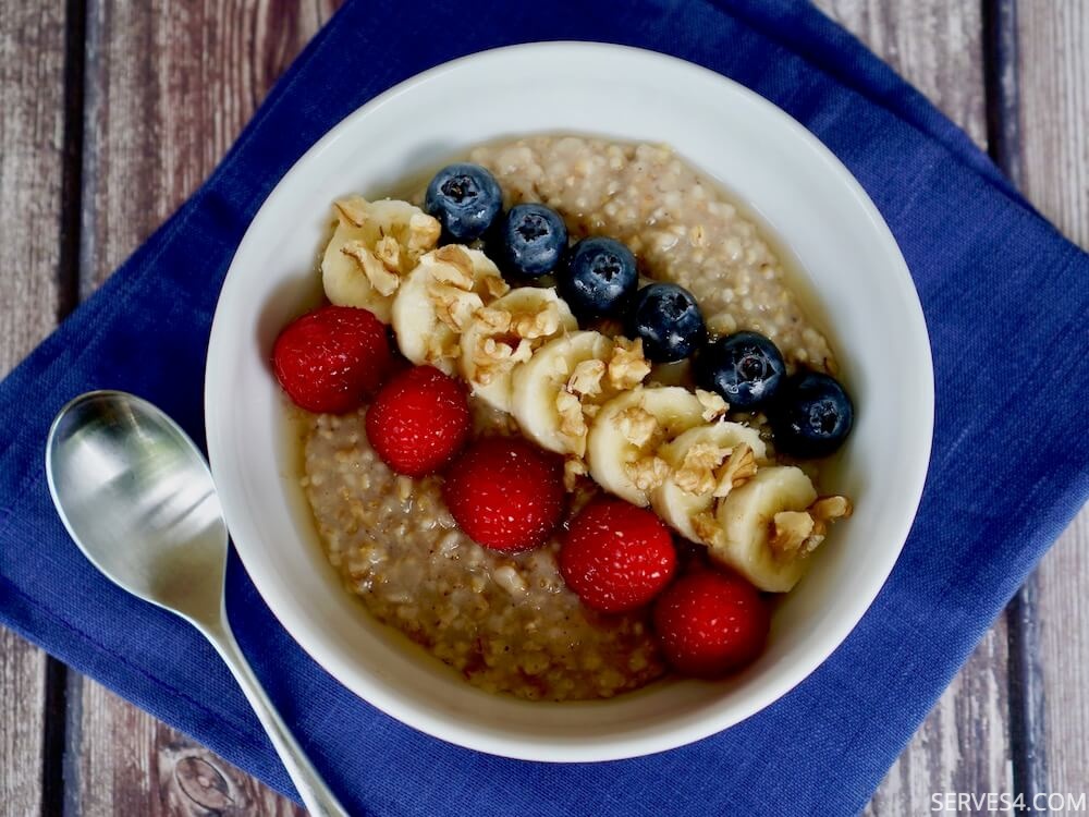 Instant Pot Porridge With Steel Cut Oats