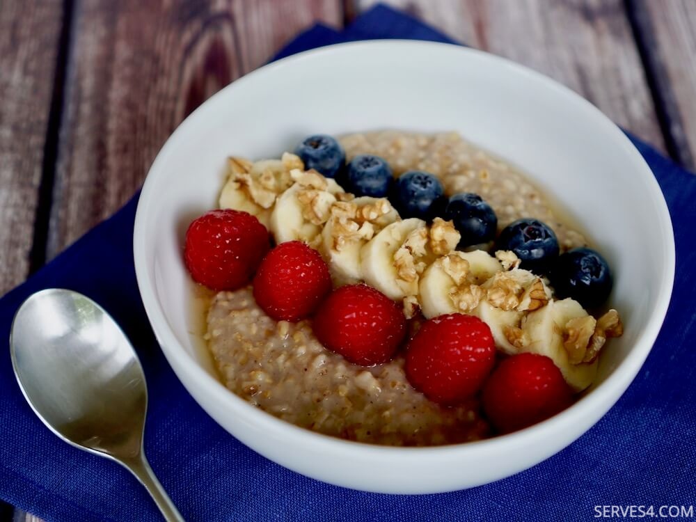 Instant Pot Porridge With Steel Cut Oats