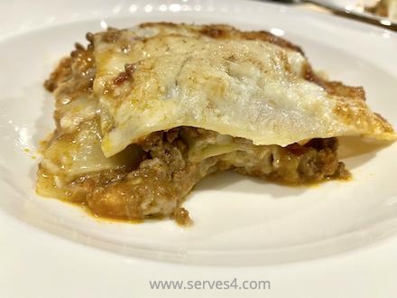 Lasagne is such a comforting dish and so easy to prepare ahead of time to pop in the oven when needed.