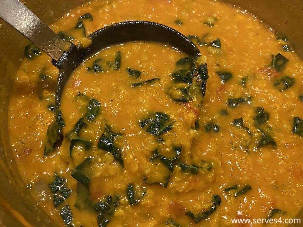 Easy Family Vegan Dinner Recipes: Lentil Coconut Curry Soup