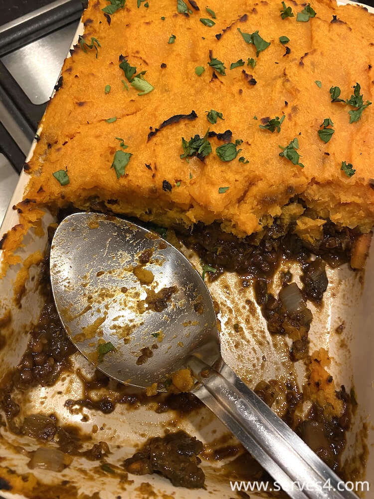 Easy Family Vegan Dinner Recipes: Lentil Shepherd's Pie