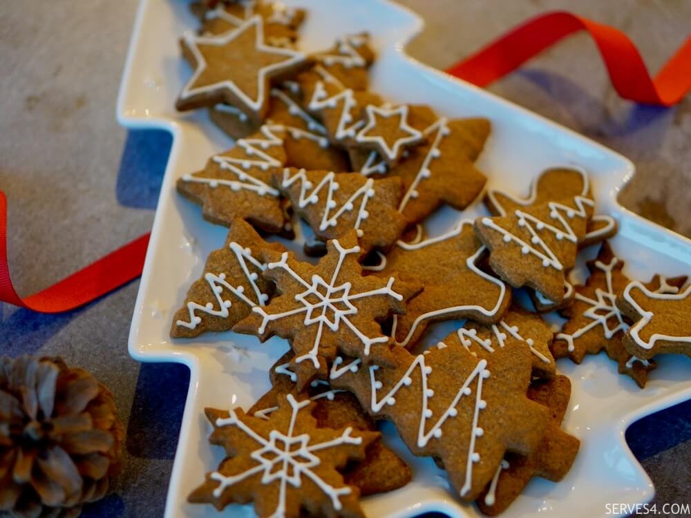 It's fun to make gingerbread cookies to get into the festive spirit, so why not bake a batch and enjoy the delicious spiced aromas that fill your kitchen.