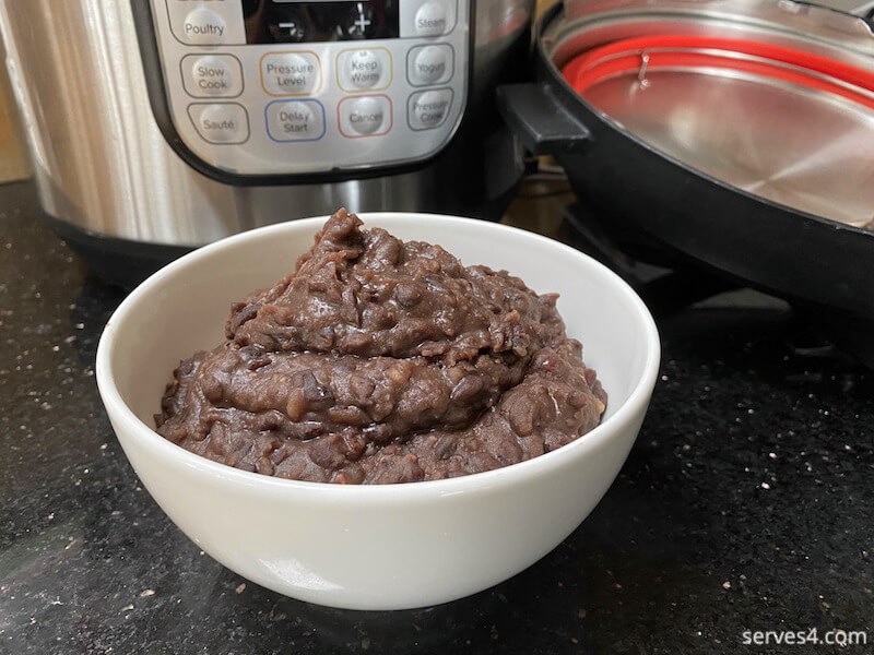 Now you can make red bean paste for all your favourite desserts in less time using the Instant Pot.