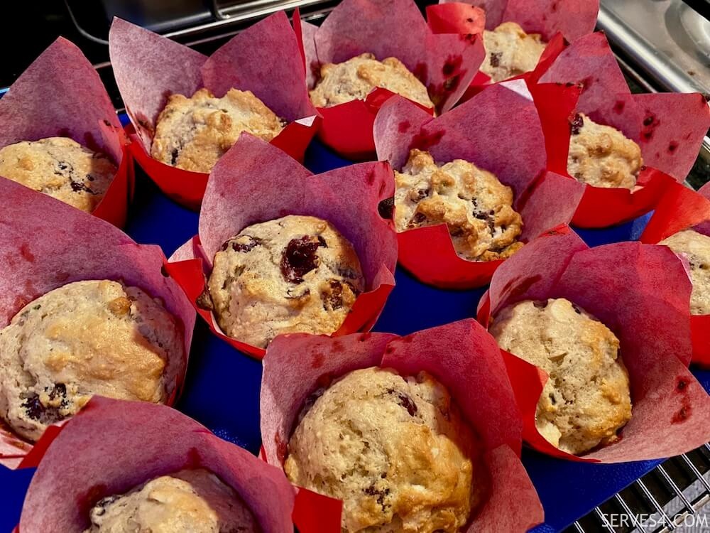 Making Christmas Muffins