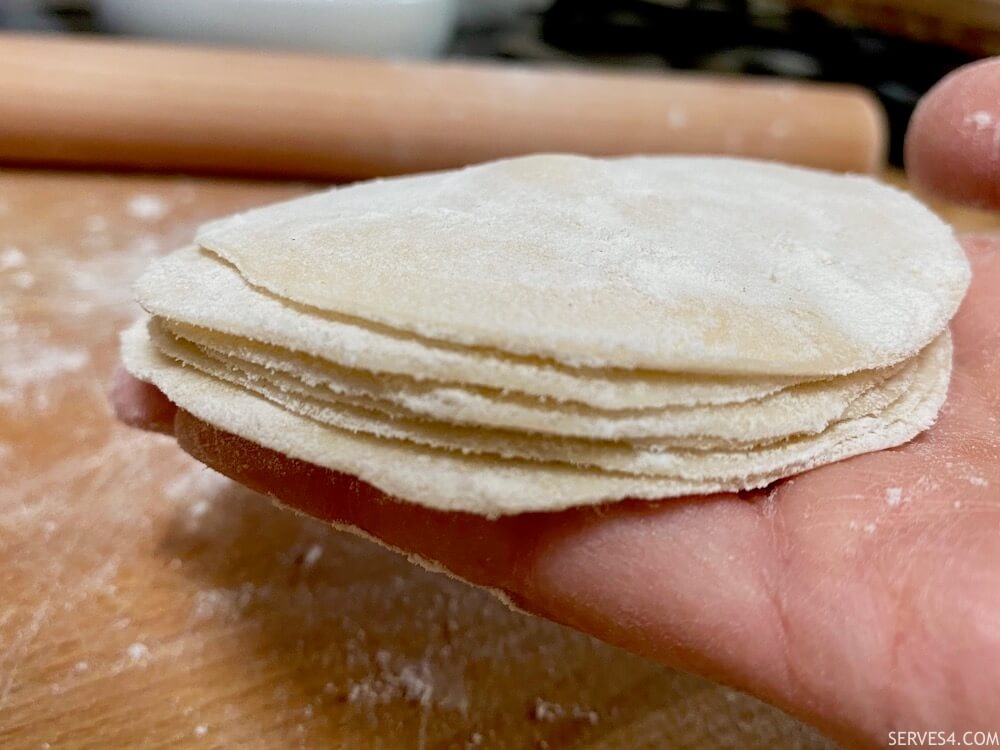 Homemade Dumpling Wrappers (饺子皮)