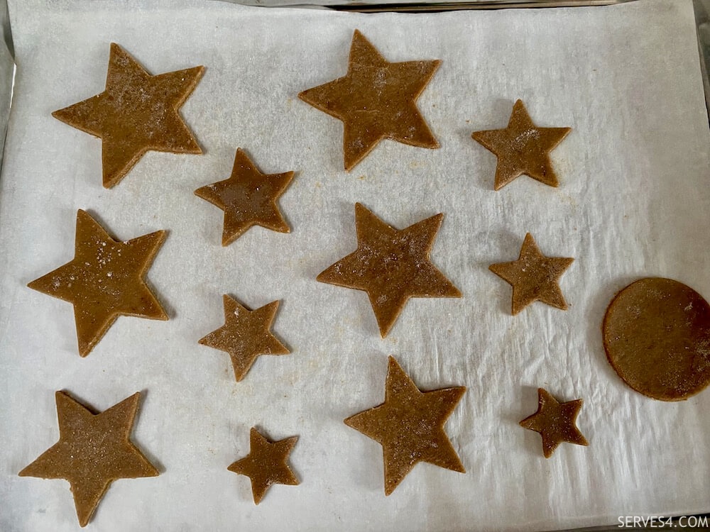 Making Gingerbread Christmas Trees