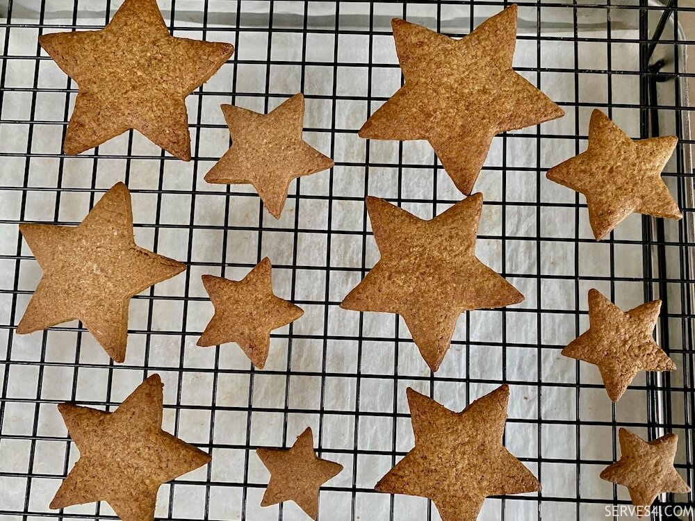 Making Gingerbread Christmas Trees