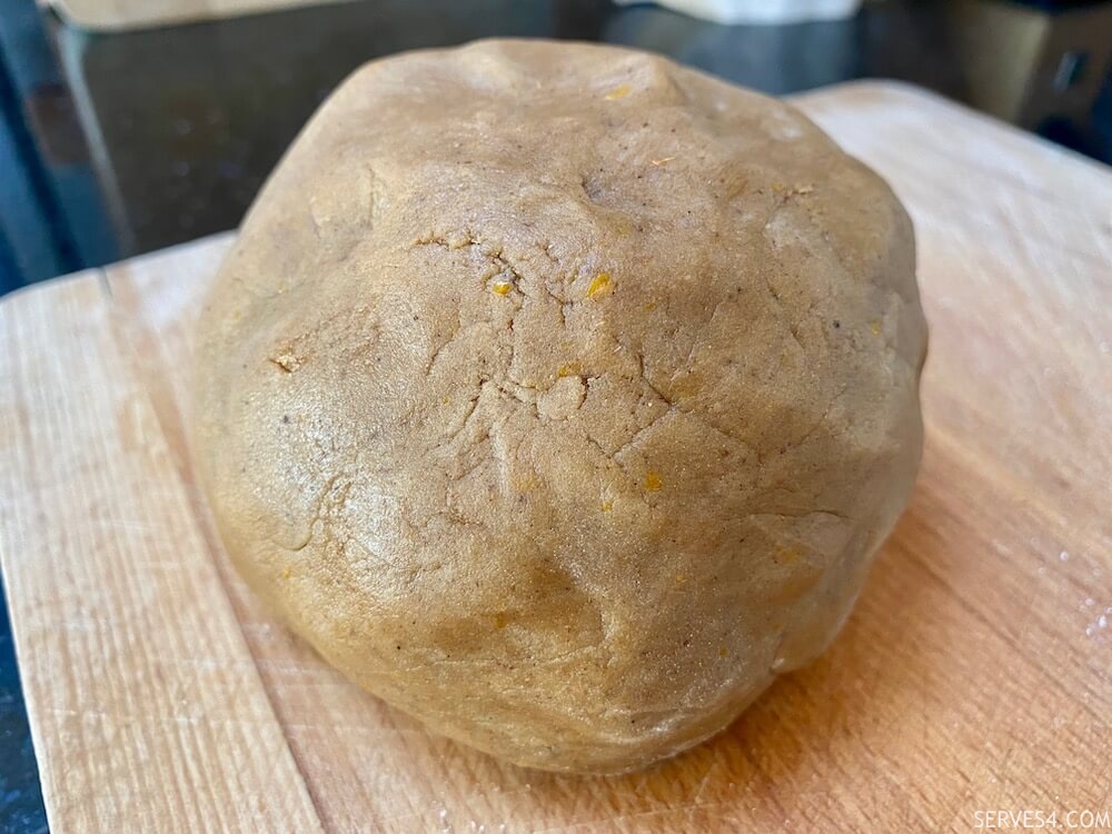 Making Gingerbread Dough