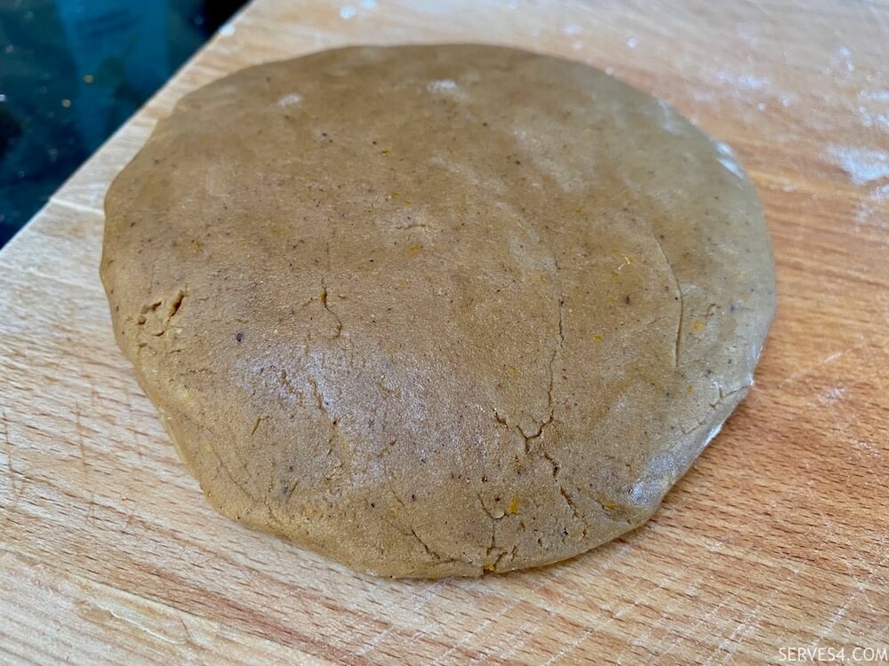 Making Gingerbread Dough