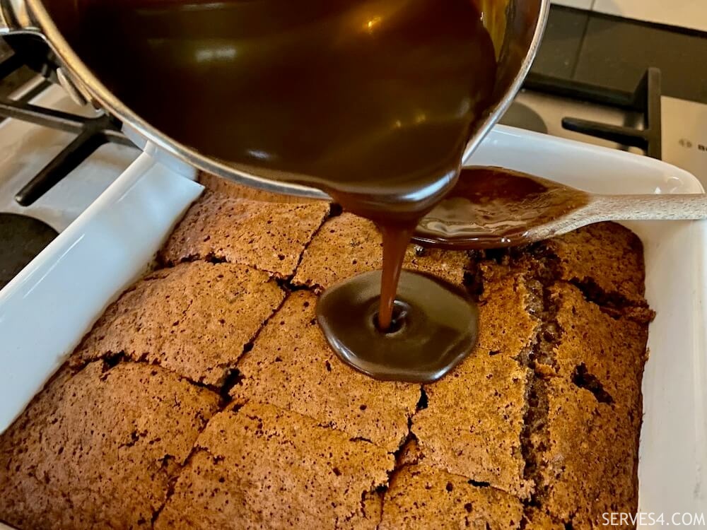 Making Sticky Toffee Pudding