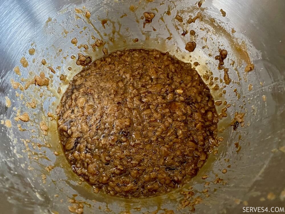 Making Sticky Toffee Pudding