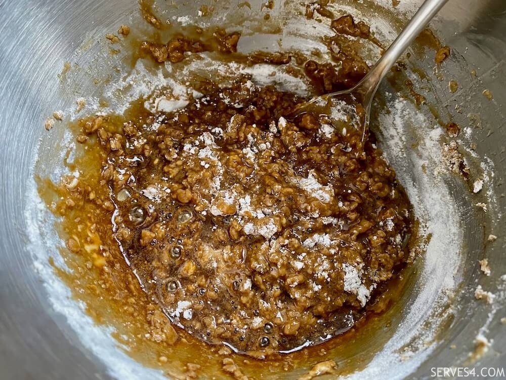 Making Sticky Toffee Pudding