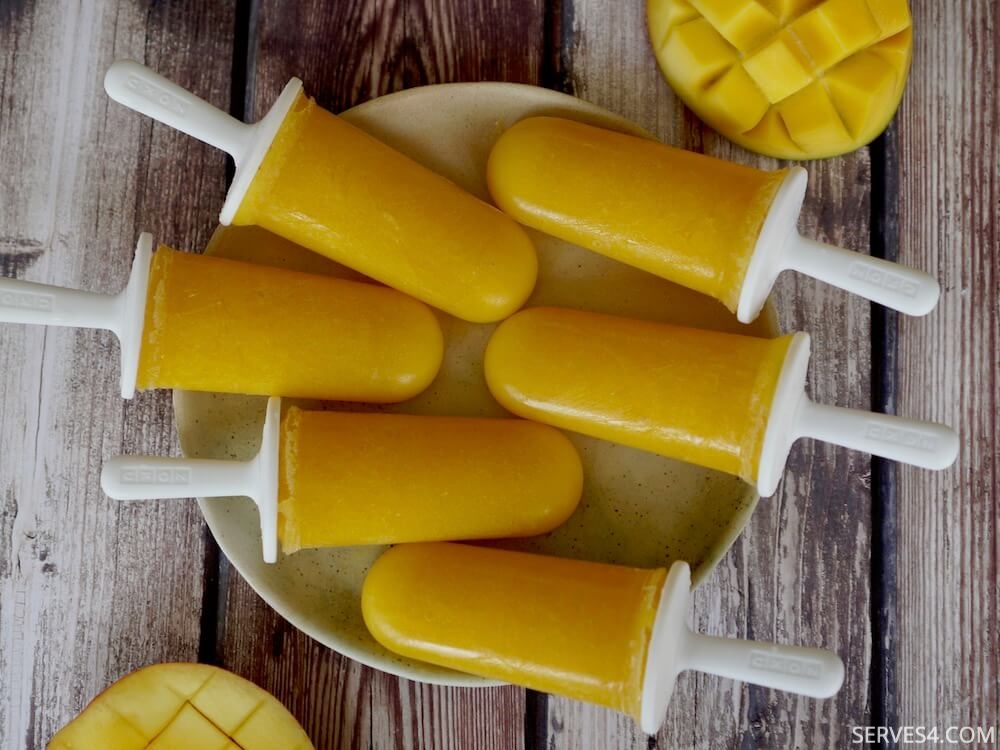 Mango Ice Lollies