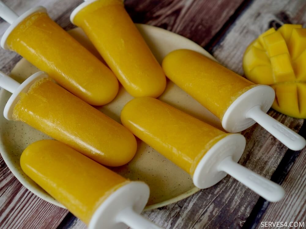 Mango Ice Lollies