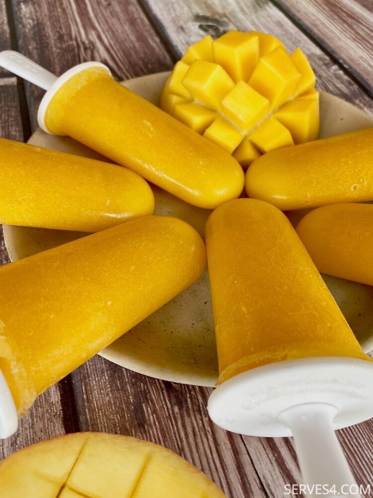 Mango Ice Lollies