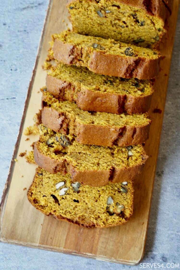 Pumpkin Pecan Bread