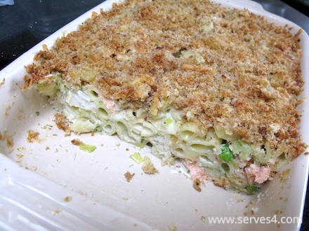 Quick Pasta Recipe: Pasta Fish Bake