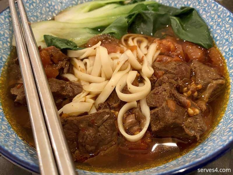 Red Braised Beef Noodle Soup (Hong Shao Niu Rou Mian 红烧牛肉面)