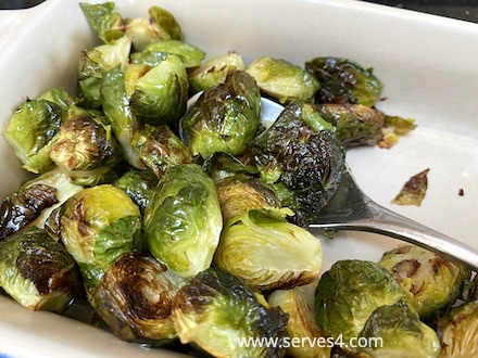 Oven Roasted Brussels Sprouts