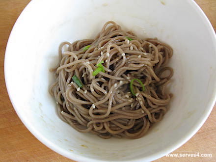 Vegetarian Baby Recipes: Sesame Soba Noodles