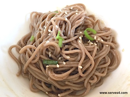 Soy & Sesame Soba Noodles Recipe