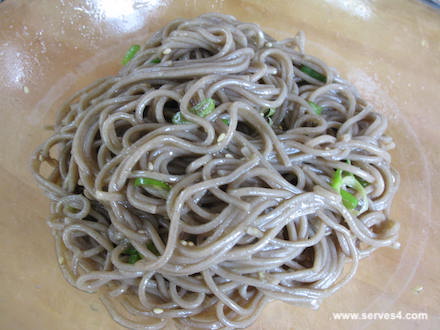 Vegetarian Baby Recipes: Sesame Soba Noodles