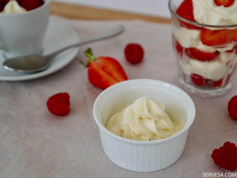 Easy Whipped Mascarpone Cream