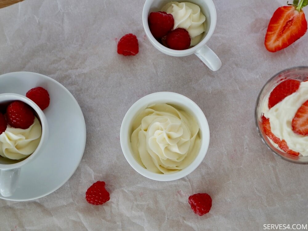 Easy Whipped Mascarpone Cream