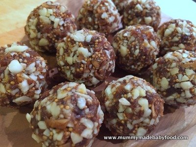 Raw Fig and Almond Bites