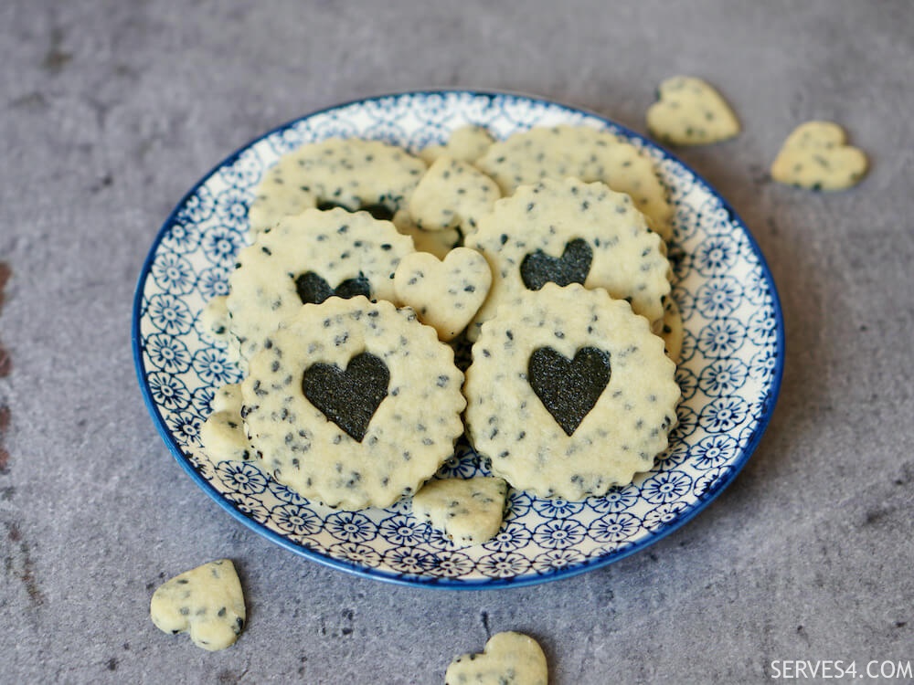 Black Sesame Cookies